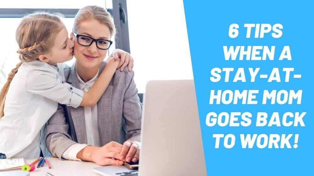 stay-at-home mom chooses to go back to work